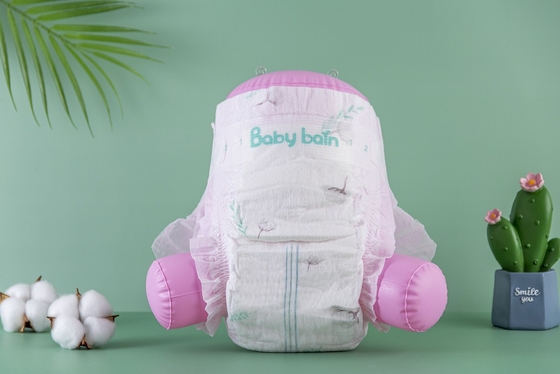 Süper Kuru Yüzeyli Tek Kullanımlık Bebek Bezi Yüksek Emici