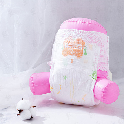 Yumuşak Kuru Taze Yumuşak Hiç Yüksek Emici Bebek Tek Kullanımlık Bebek Bezi Pantolon