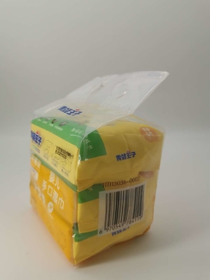 Yüksek Verimli Temizleme Mendili Tek Kullanımlık Islak Mendil 30~120adet