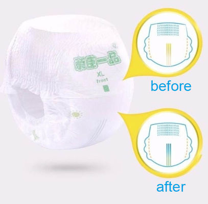 Yumuşak Yüksek Emme Tek Kullanımlık Bebek Pantolonu Nefes Alabilir