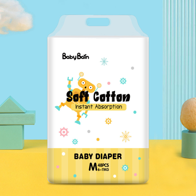 Dokuma Olmayan 3D Tek Kullanımlık Bebek Pantolonu Yumuşak Nefes Alabilir