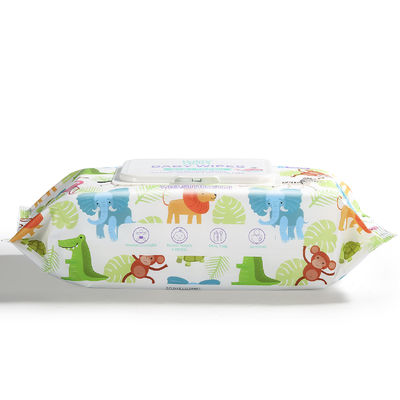 Islak Mendil 80 Adet Yumuşak Dokusuz Bebekler İçin Kapaklı Bebek Mendili