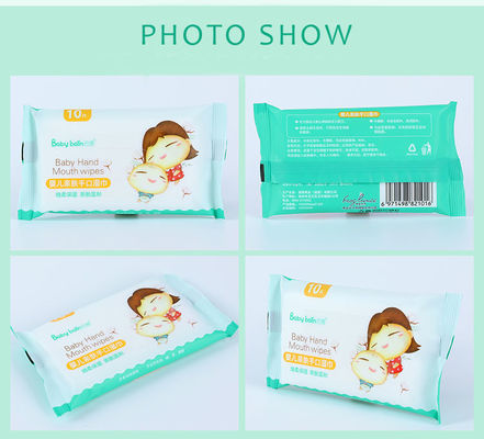 Spunlaced Nonwoven Yumuşak Temizleme Organik Bebek Ahır Su Mendili