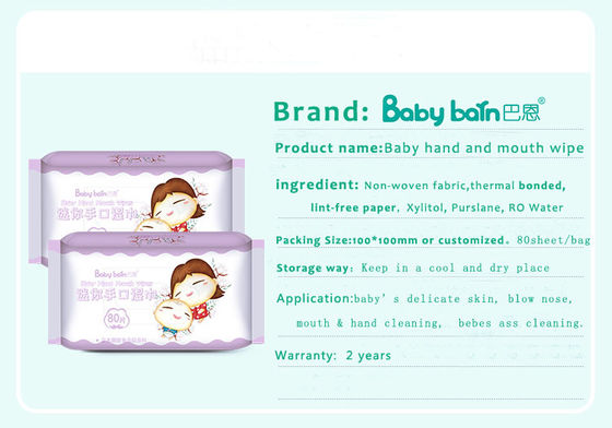 Ücretsiz Örnek Islak Mendil Özel Dezenfekte Edici Temizleme Mendili El ve Yüzey