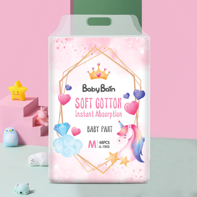 OEM Nefes Alabilir Tek Kullanımlık Bebek Bezi