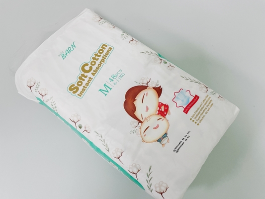 Stok Lot Bebek Bezi Bebek Bezleri Süper Yumuşak Emme Tek Kullanımlık Bebek Bezi