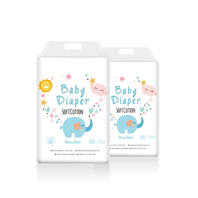 OEM Özel Tek Kullanımlık Bebek Bezi Nappy Normal A Sınıfı Yeni Doğan Bebek Bezleri