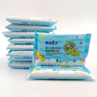 Soft Care Kokusuz Yenidoğan Bebek Burun Islak Mendili Spunlace Organik Doğal
