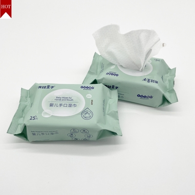 Üreticiler özel tek kullanımlık spunlace dokunmamış bebek kalın ıslak mendiller