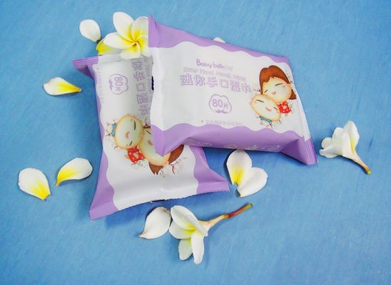 Toptan Yüksek Kalite 80 Adet Kokusuz Su Mendil Bebek Islak Mendilleri Hassas