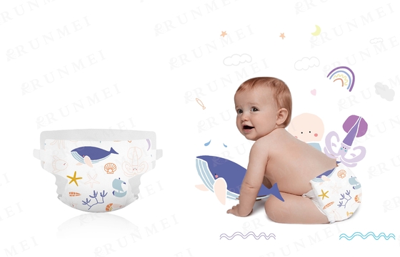 Dokumasız Kumaşlar Tek Kullanımlık Yumuşak Bebek Bezi C Sınıfı