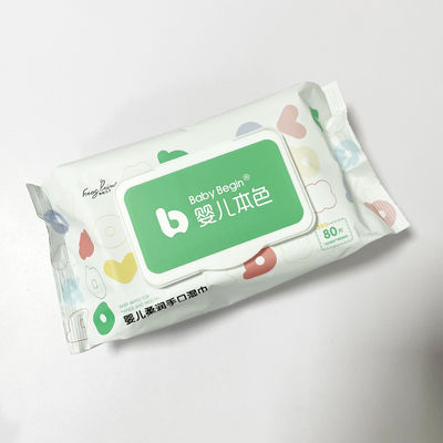 Özel Ultra Yumuşak Nonwoven Bebek Islak Mendilleri Profesyonel