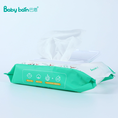 Ev Tek Paket Tek Kullanımlık Islak Mendil El Temizleme İçin Dokumasız Kumaş