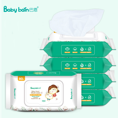 Ev Tek Paket Tek Kullanımlık Islak Mendil El Temizleme İçin Dokumasız Kumaş