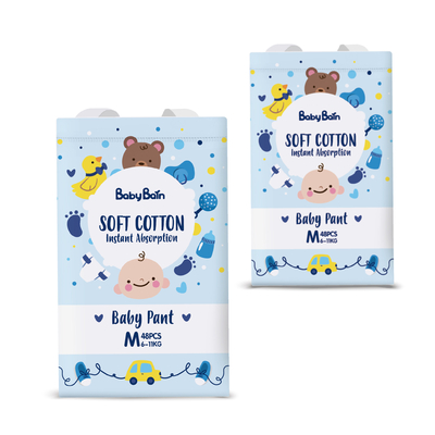 OEM ODM Magic Cotton Tek Kullanımlık Bebek Bezi Nefes Alabilir