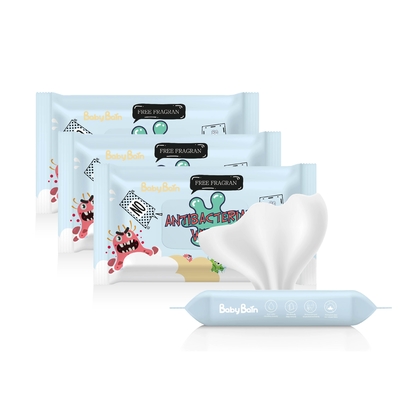 Organik %99 Su Bebek Islak Mendili Private Label Dokumasız Kumaş