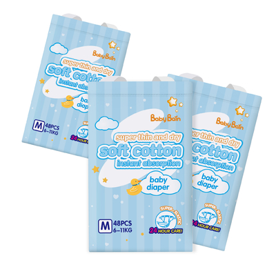 Dokumasız Bebek Tek Kullanımlık Çekme Pantolonu Yumuşak Nefes Alabilir