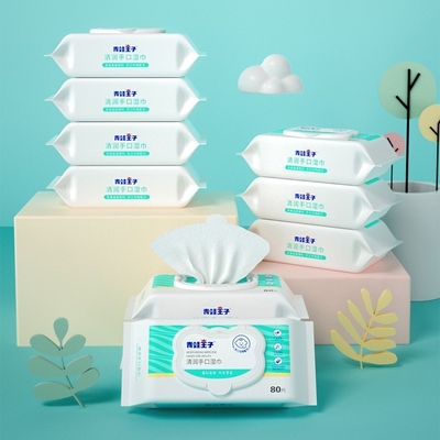 Yumuşak ve Ferahlatıcı Toptan Satışlı Cented Water Mendiller Hassas Bebek Islak Mendilleri