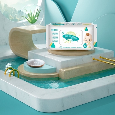 Yumuşak ve Ferahlatıcı Toptan Satışlı Cented Water Mendiller Hassas Bebek Islak Mendilleri