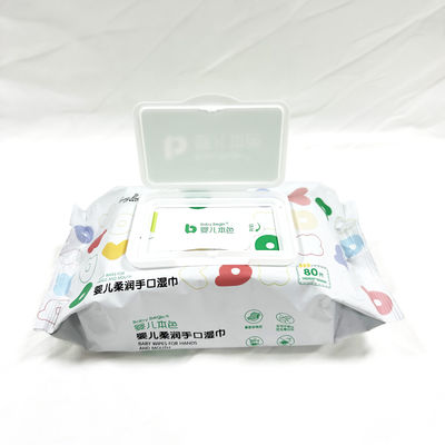 Spunlace Kumaş Bebek Islak Mendil Bebek İçin Tek Kullanımlık Dokumasız Kumaş