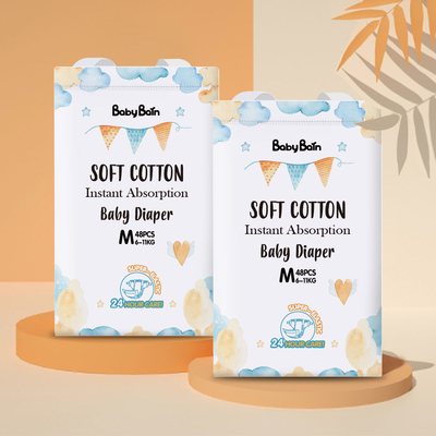 Çin fabrika süper marka toptan özel tek kullanımlık süper yumuşak bebek bezi