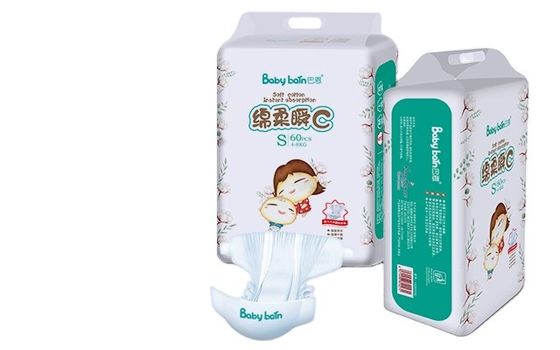 Süper Yumuşak Tek Kullanımlık Bebek Bezi Tedarikçisi Bebek için Nefes Alabilir Çocuk Bezi