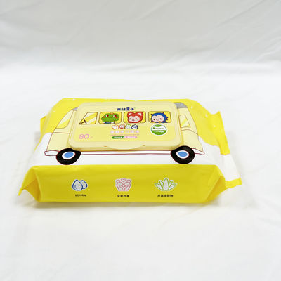 Özelleştirilmiş Kişisel Temizlik Bakımı Bebeğin Doku Islak Mendilleri bebek temizliği için organik bambu