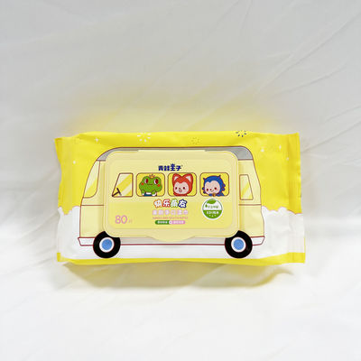 Özelleştirilmiş Kişisel Temizlik Bakımı Bebeğin Doku Islak Mendilleri bebek temizliği için organik bambu