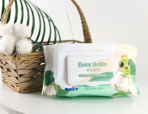 Özelleştirilmiş özel etiket sıkıştırılmış ıslak havlular Tek kullanımlık itme temizleme plastik ıslak mendiller