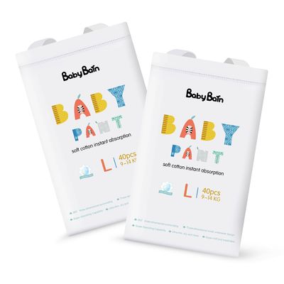 Yumuşak Yüksek Emme Tek Kullanımlık Bebek Pantolonu Nefes Alabilir
