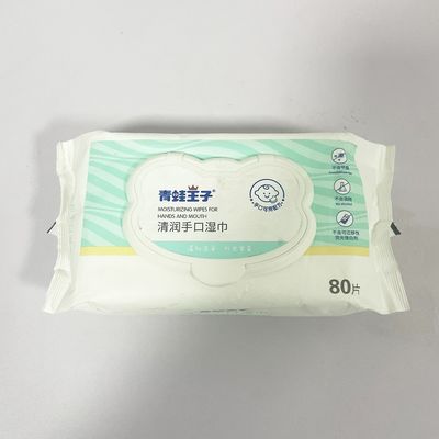 Hassas Cilt Bakımı İçin Profesyonel İnce Yumuşak Tek Kullanımlık Kokusuz Bebek Mendili