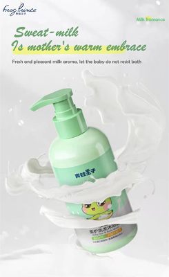 Frog Prince OEM 310ml Süt Aromalı Saç Bakımı Bebek Şampuanı 3 Yaş Ve Üzeri