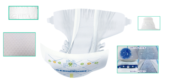 Soft Bebek Bezi Tek Kullanımlık Nefes Alabilir