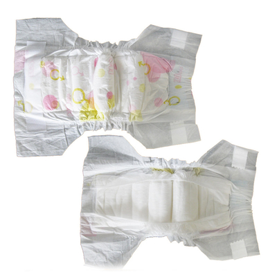 Ultra Yumuşak 3D Leakguard Beyaz ADL Tek Kullanımlık Uykulu Bebek Bezleri OEM