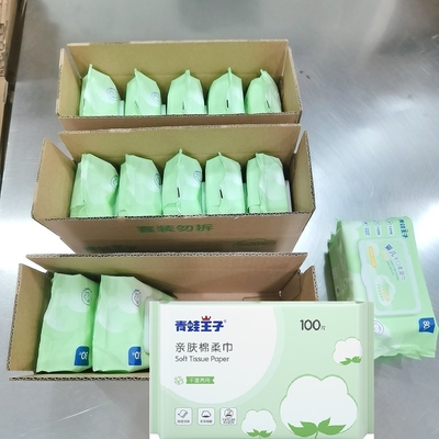 Bebekler İçin Yüz Temizleme Non Woven Cilt Bakımı Islak Mendil Kuru Mendil