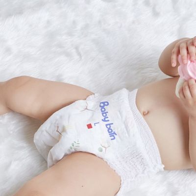 Seyahat İçin Nefes Alabilir Süper Emme Yazılımı Tek Kullanımlık Özel Taşınabilir Bebek Pantolon Bezi