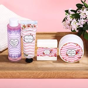Vücut Yağı El Kremi Duş Jeli Masaj Yağı Banyo Bar Duş Jeli Hediye Seti OEM