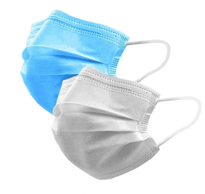 Farmasötik Sınıf Kulak Askısı Tek Kullanımlık Yüz Maskesi Elastik Kulak Askısı 17.5x9.5cm