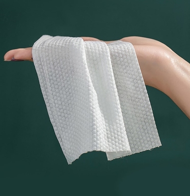Bebek Cilt Bakımı İçin Pamuklu Non Woven Tek Kullanımlık Kuru Mendil