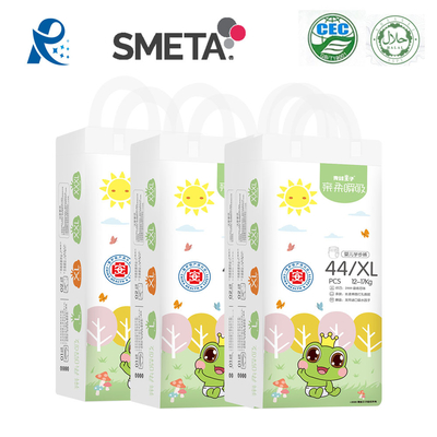 Islak Gösterge 480ml Tek Kullanımlık Bebek Bezi Emici Katman Yumuşak Dokuma Olmayan