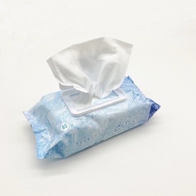 Özel Logo 40gsm Doğal Organik Tek Kullanımlık Islak Mendil Spunlace Non Woven
