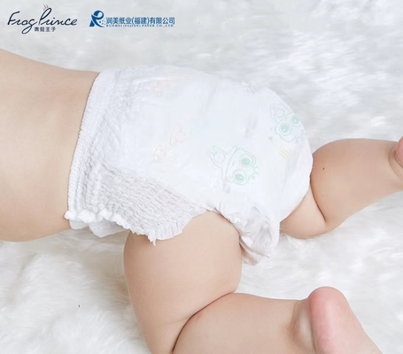 Islaklık Göstergesi 360° Fit tek kullanımlık bebek bezi, elastik kemerli Pull-up pantolon